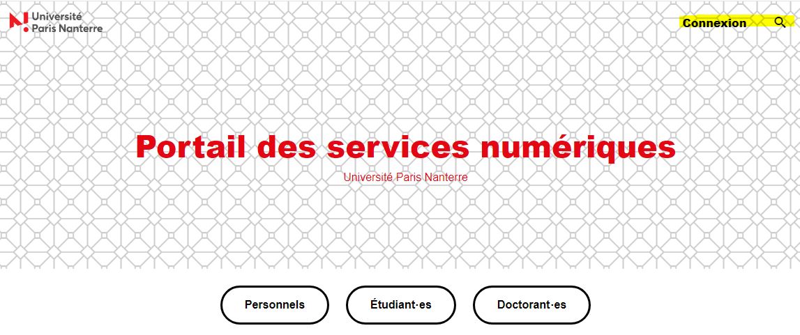 Portail des Services Numériques (Ex ENT)